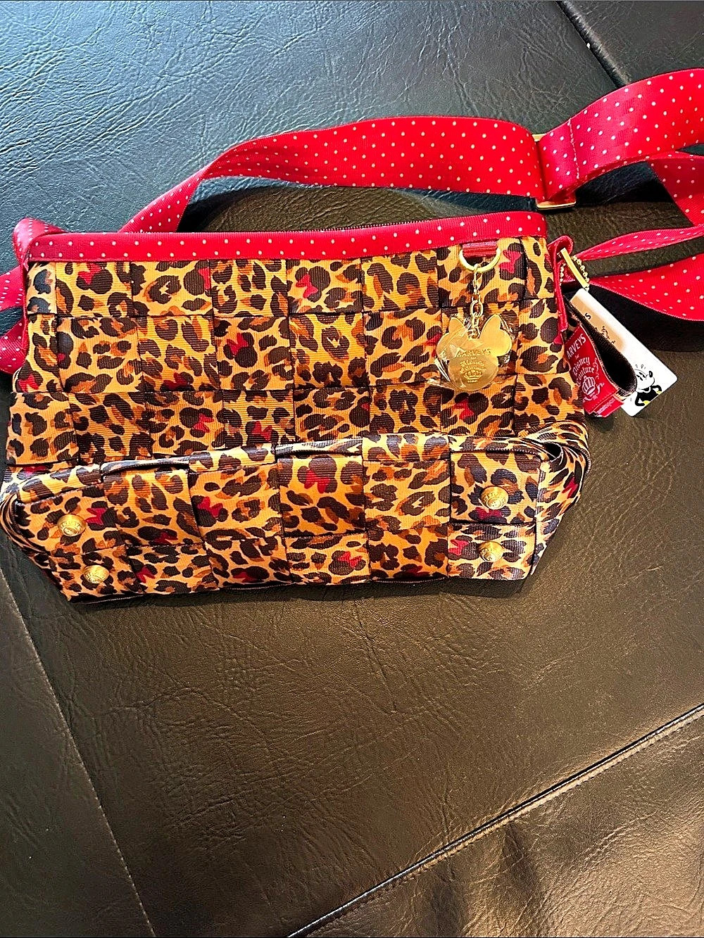 Harveys/Disney Couture Rodeo Queen Leopard Print Tote